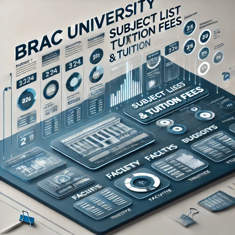 BRAC University Subject list and Tuition Fees