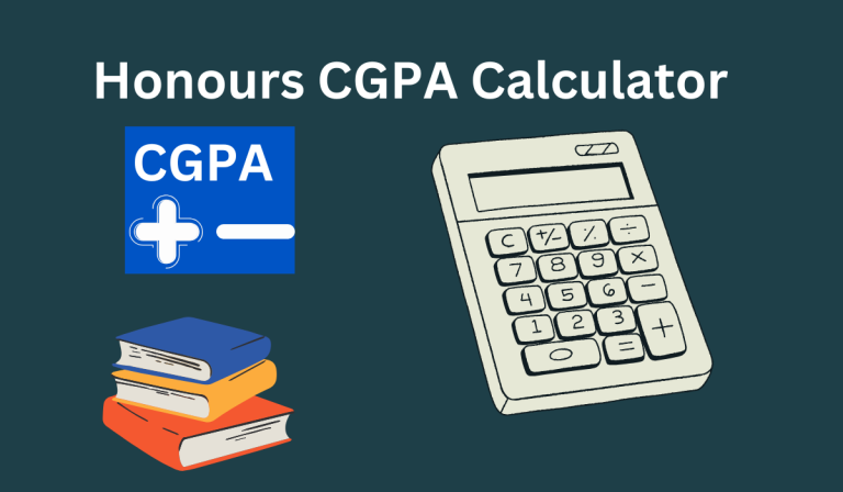 Honours CGPA Calculator